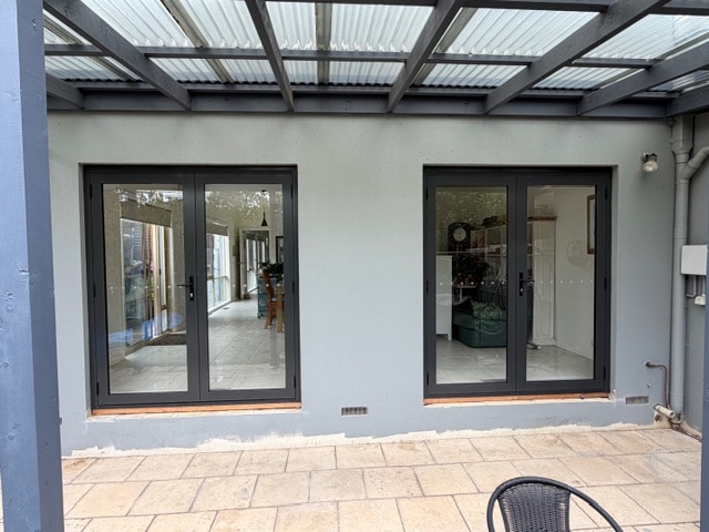 Replacing Awning Windows with Double Glazed Aluminium French Doors in Parkdale