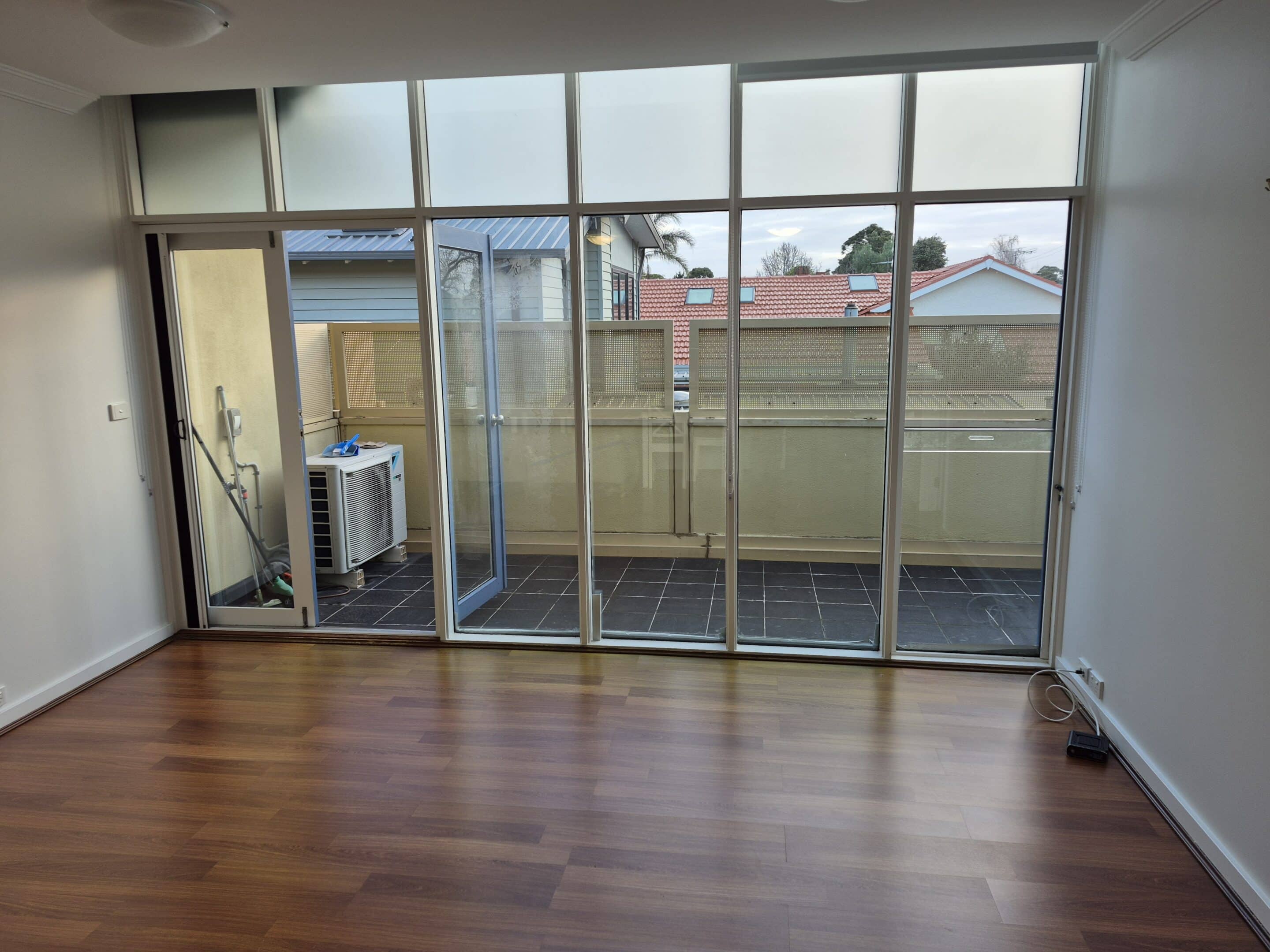 Aluminium Windows French Doors (Before) - Glen Huntly Project