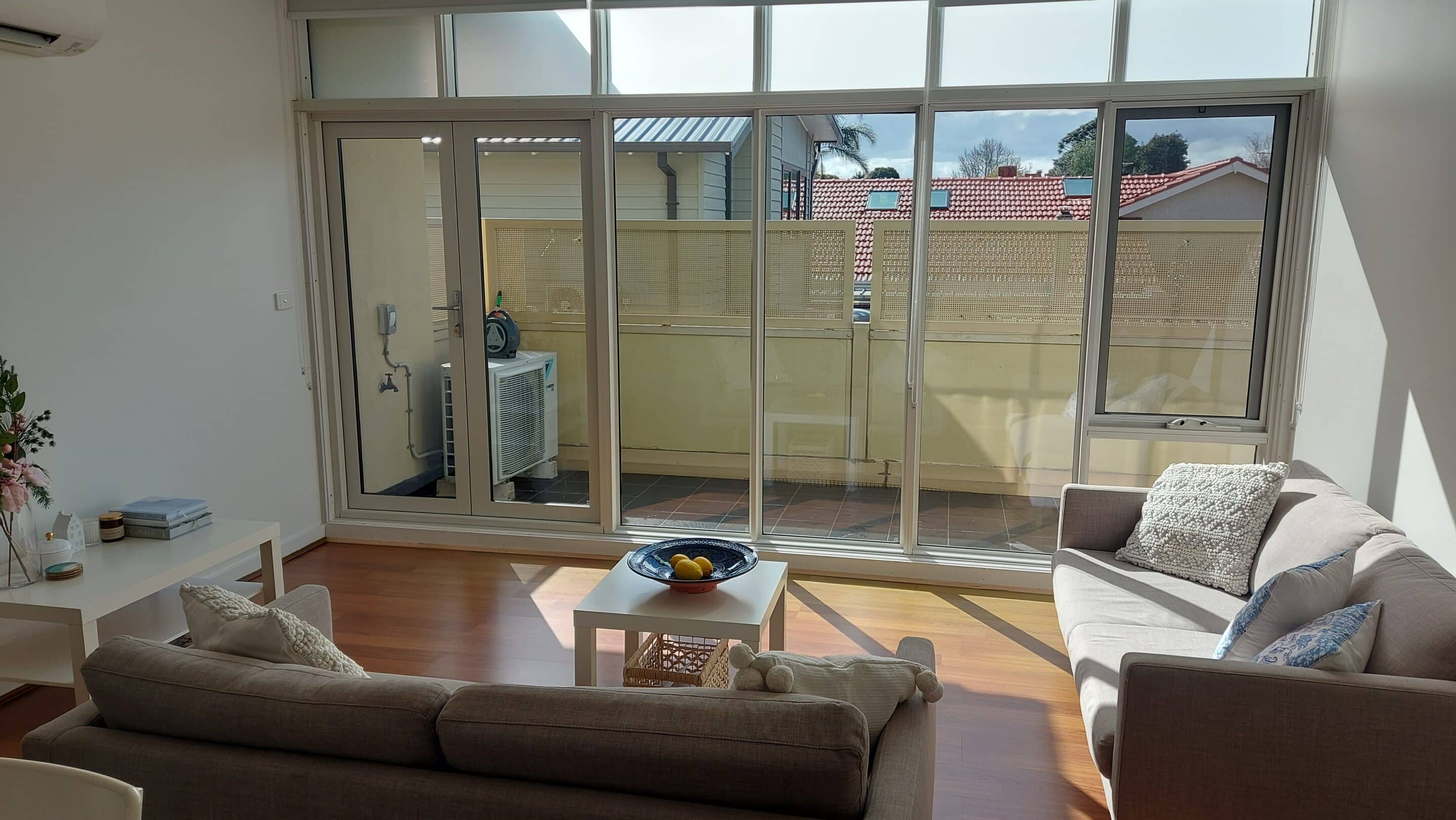 Aluminium Windows French Doors (After) - Glen Huntly Project