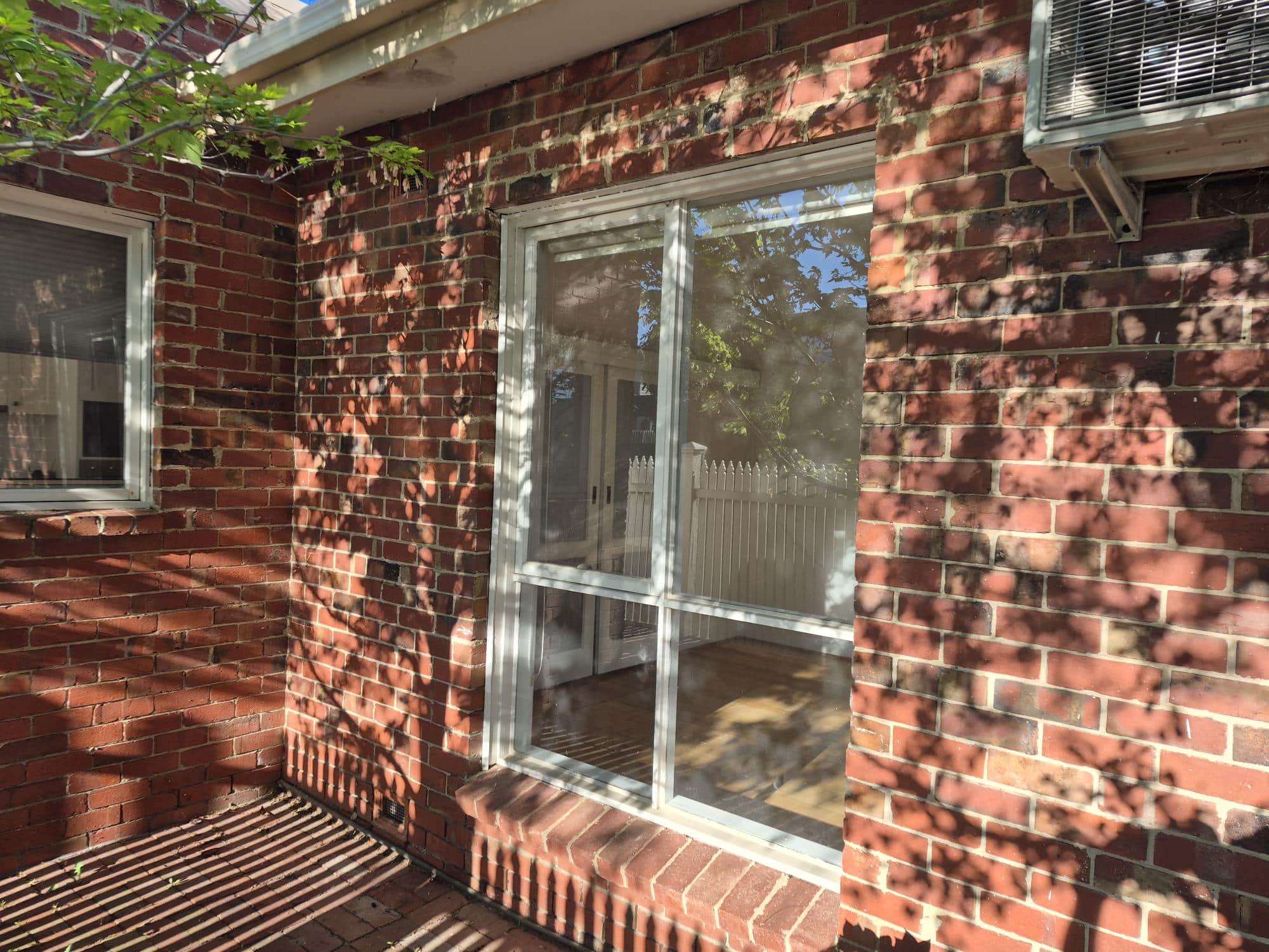 Window to Aluminium French Doors - Before - Carnegie Project