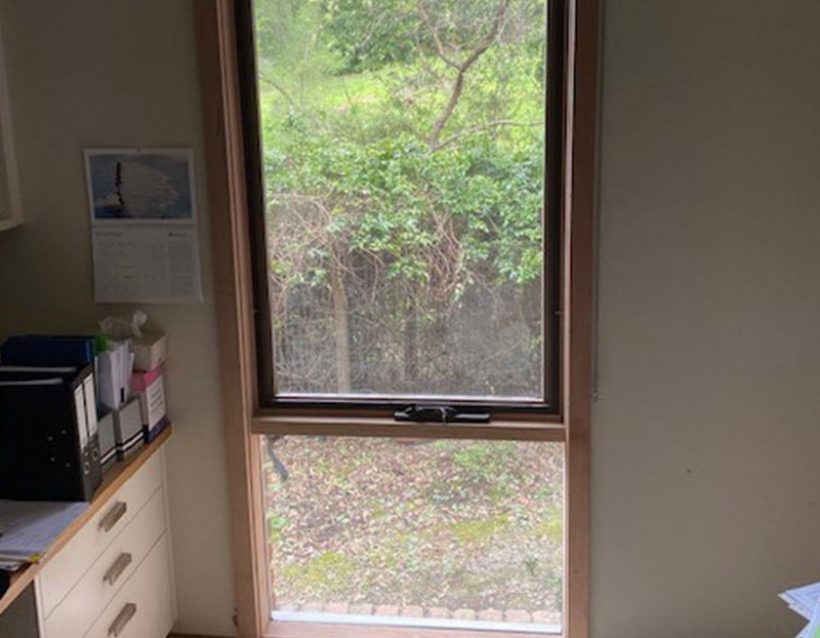 1LLL Timber Awning Window Inside — Windows And Doors in Cheltenham, VIC