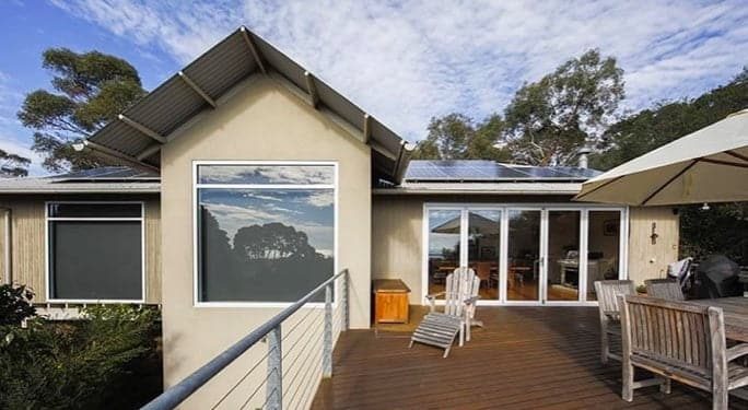 Wooden Balcony Flooring — Windows And Doors in Cheltenham, VIC